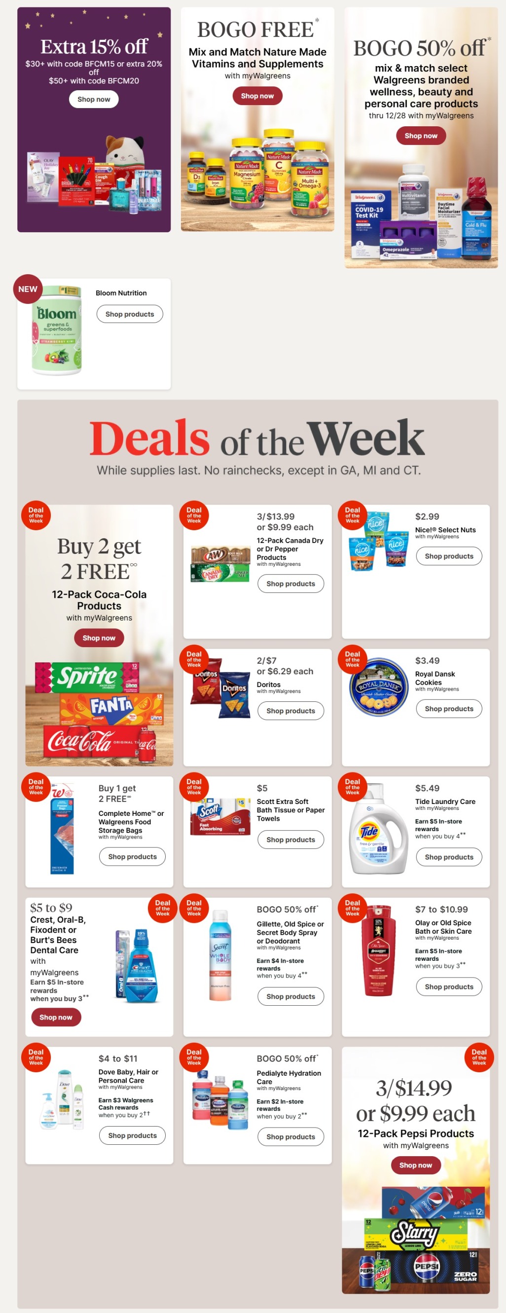 Walgreens Black Friday 2024 - Page 1