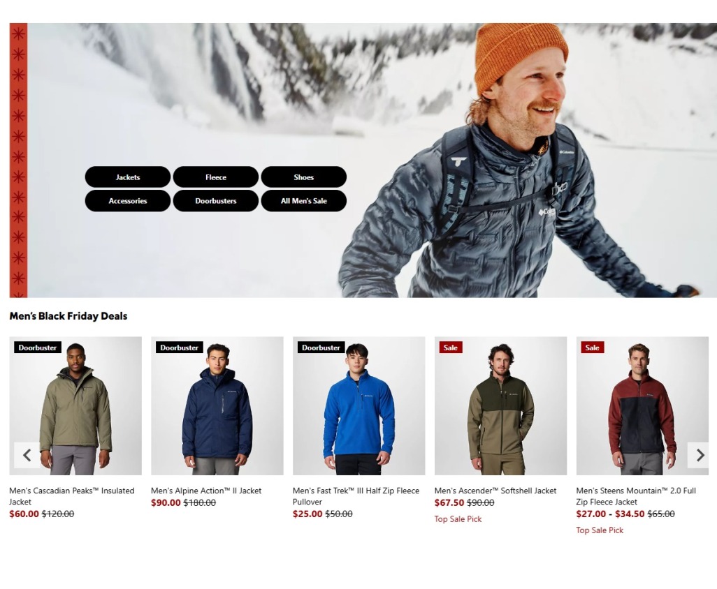 Columbia Sportswear Black Friday 2024 - Page 3