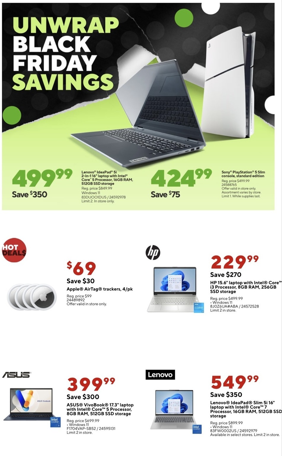 Staples Black Friday 2024 - Page 1