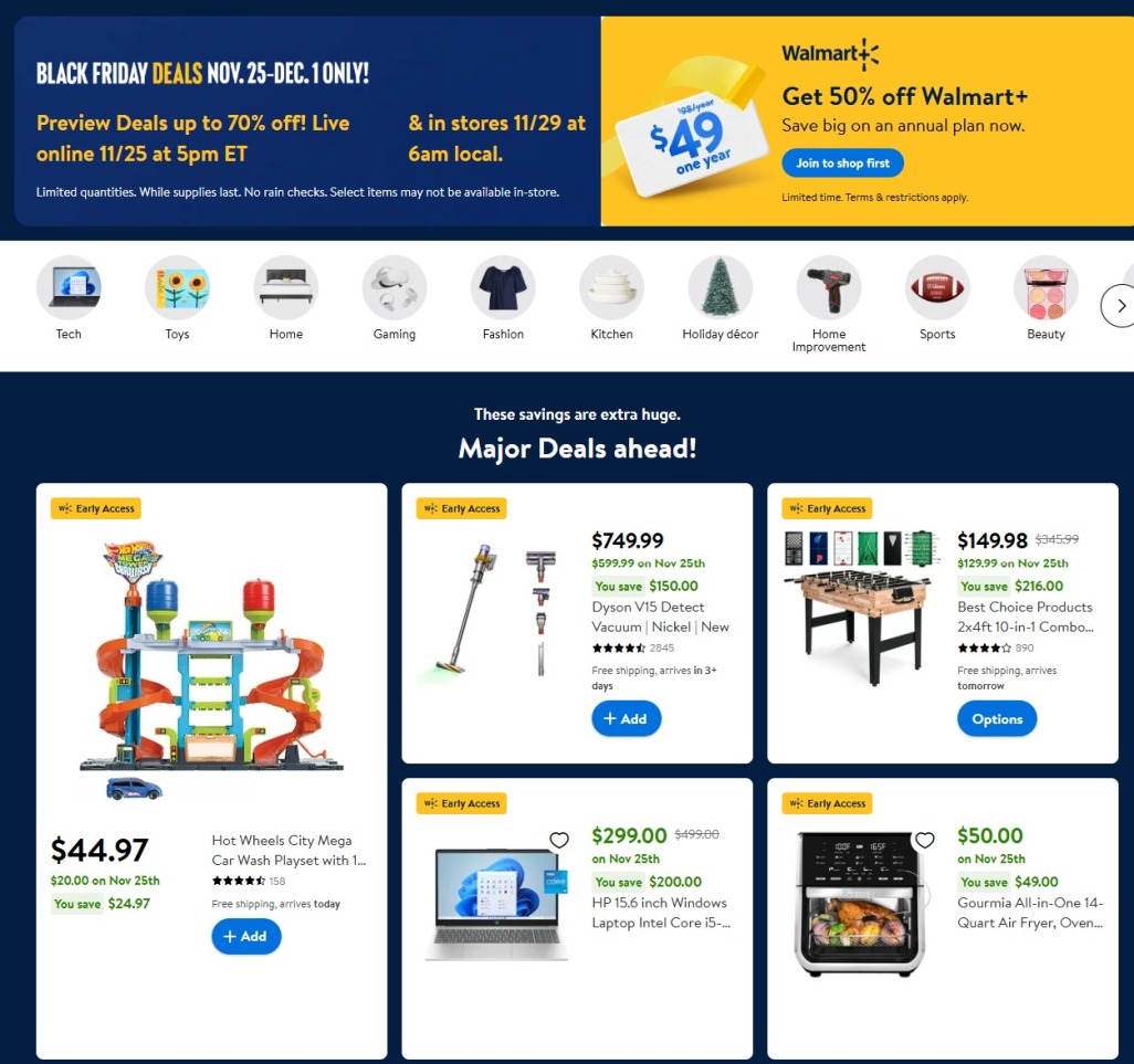 Walmart Black Friday 2024 - Page 1