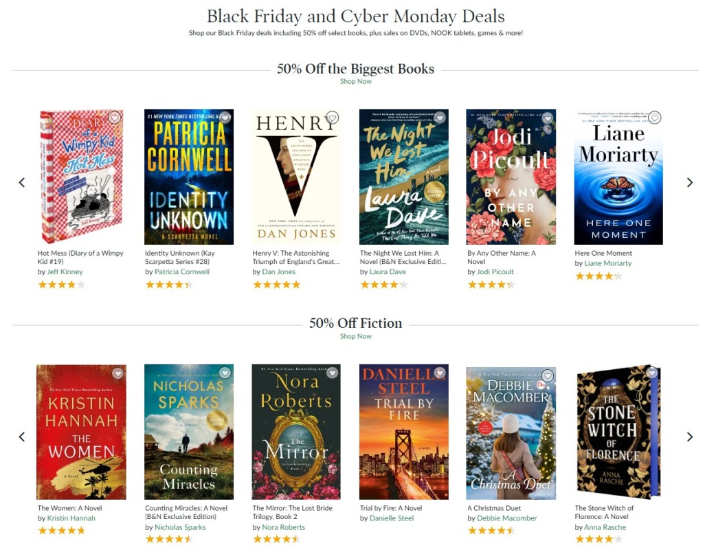 Barnes and Noble Black Friday 2024 - Page 1