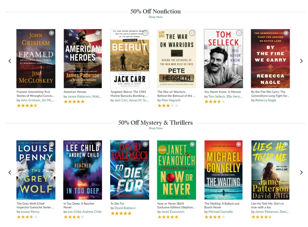 Barnes and Noble Black Friday 2024 - Page 2