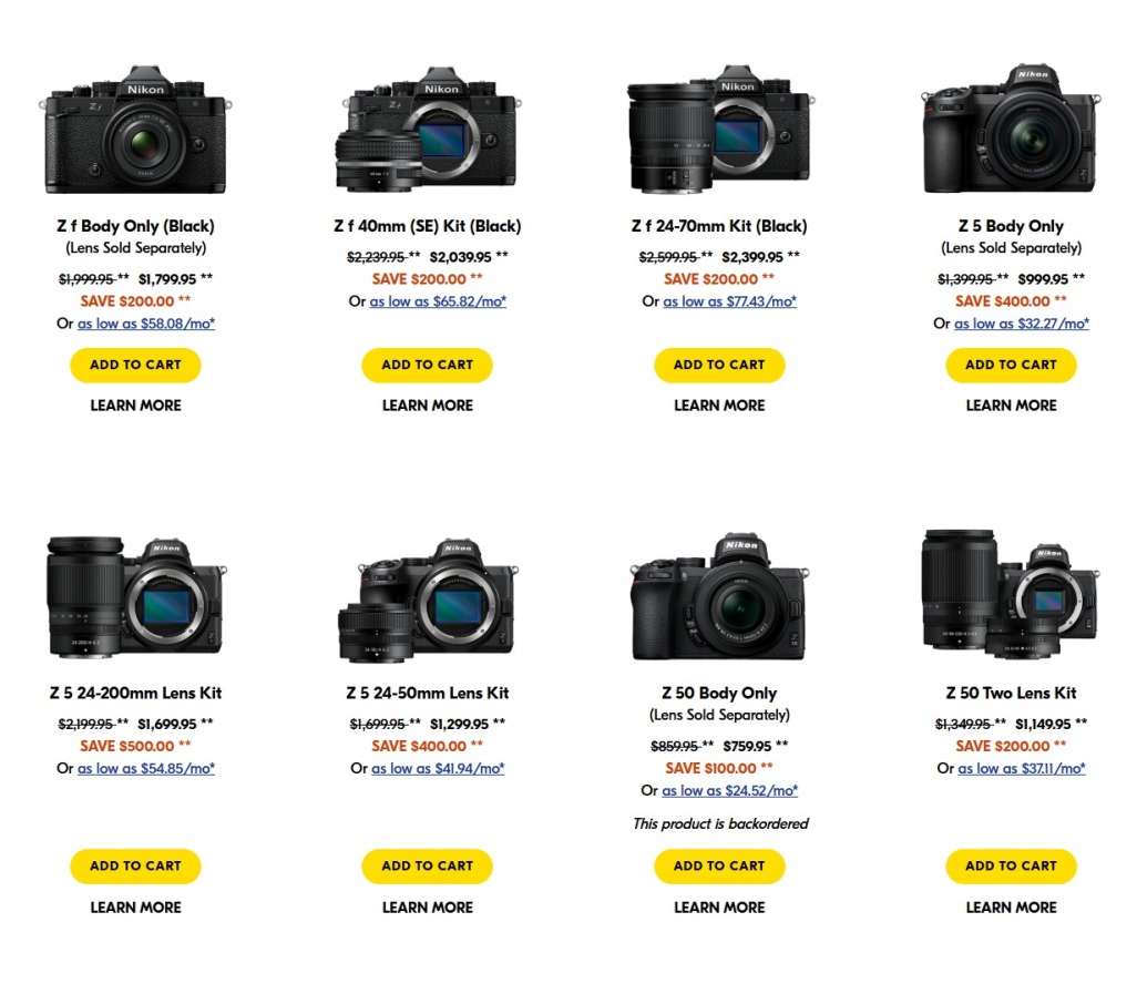 Nikon Black Friday 2024 - Page 2