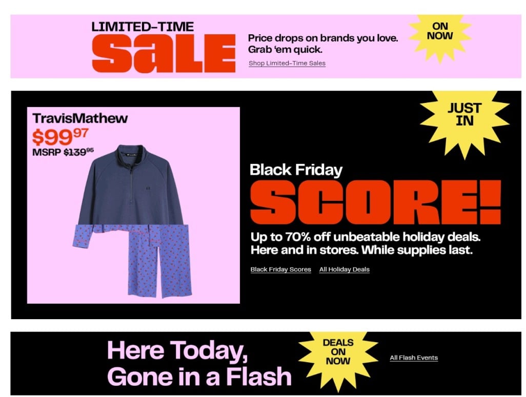 Nordstrom Rack Black Friday 2024 - Page 1