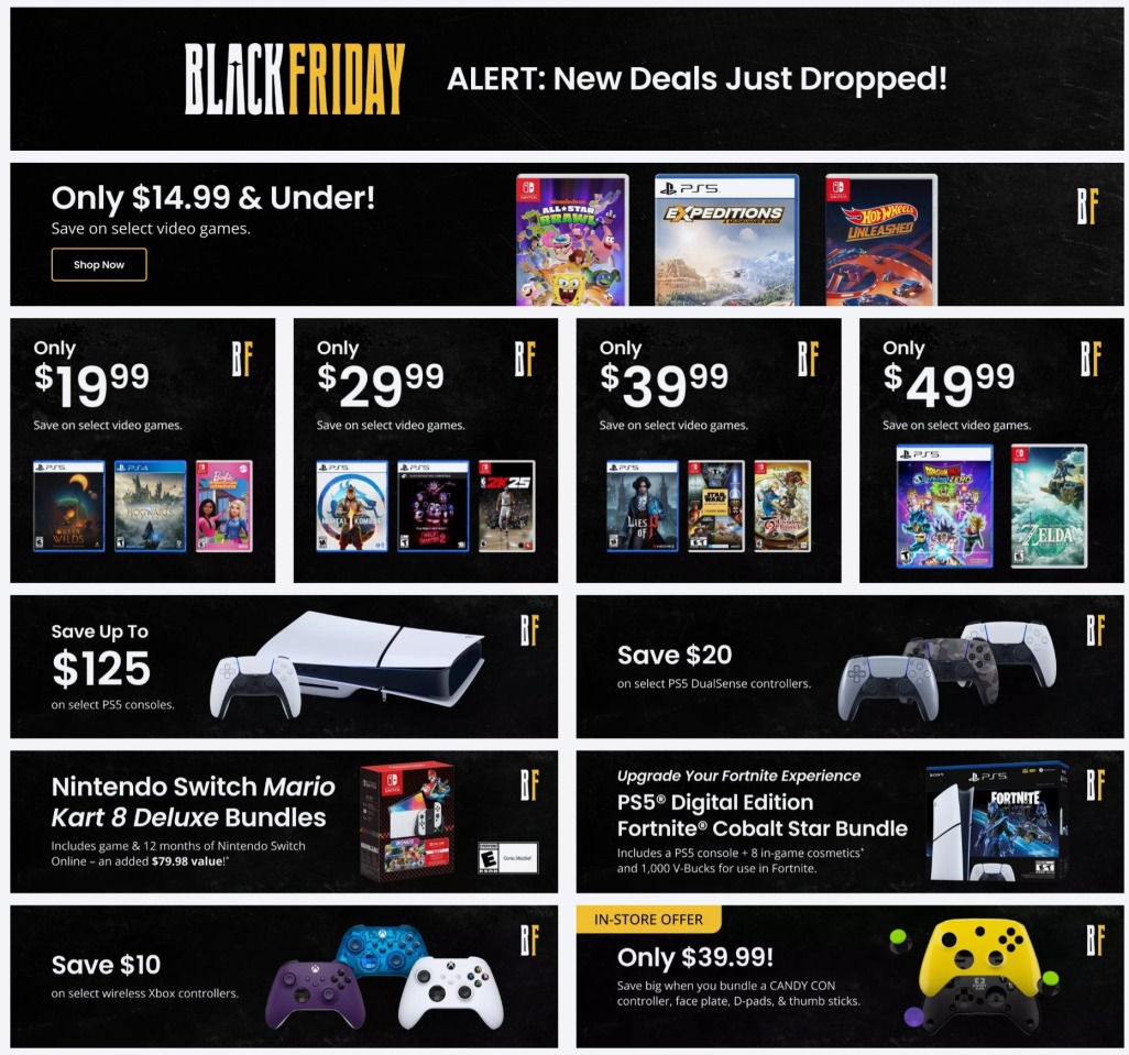 GameStop Black Friday 2024 - Page 1