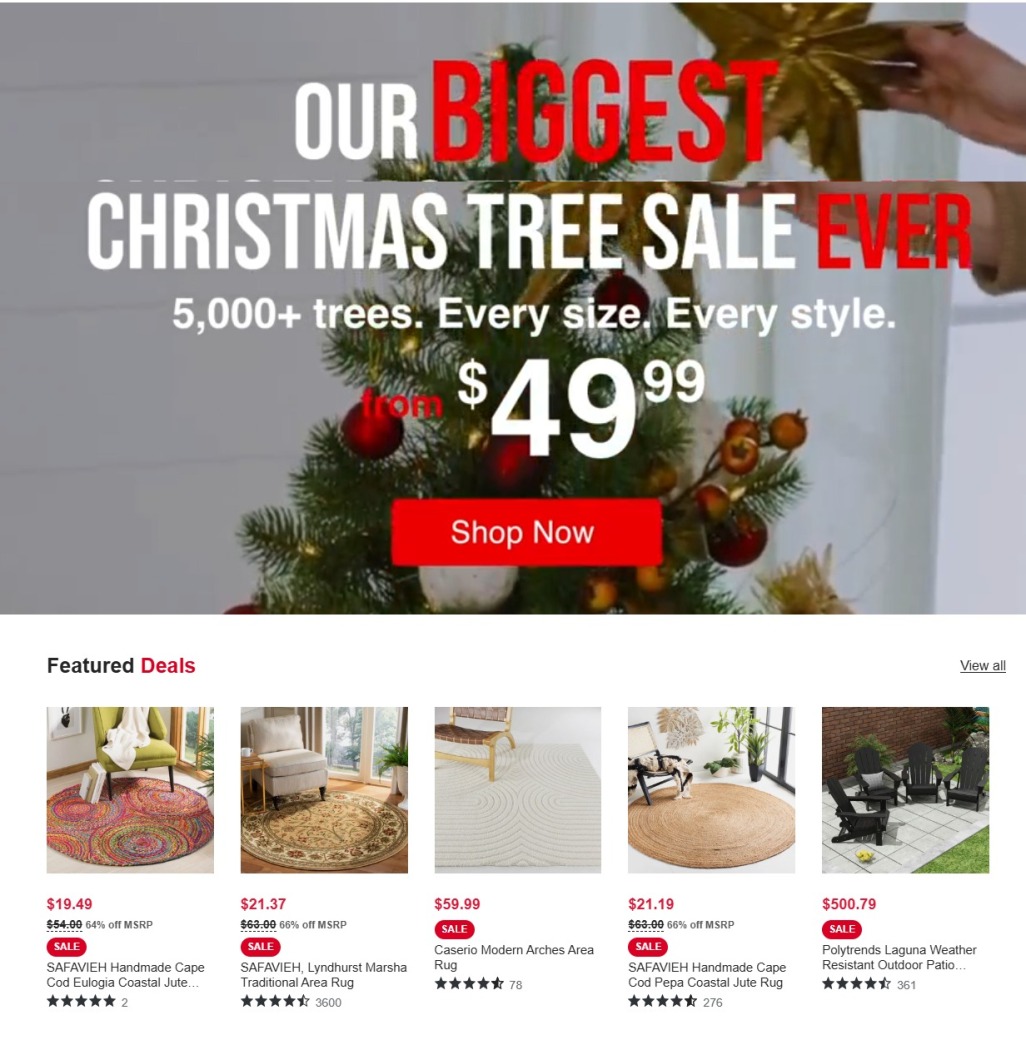 Overstock Black Friday 2024 - Page 2