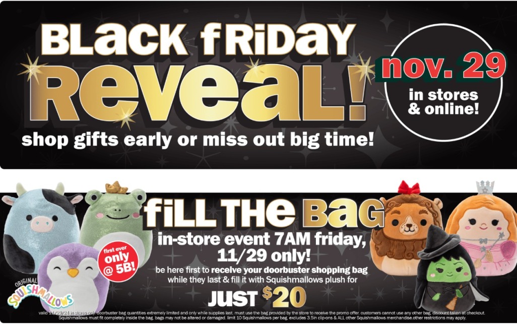 Five Below Black Friday 2024 - Page 1