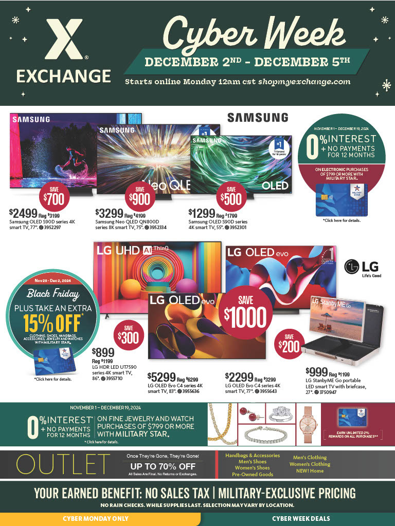 AAFES Cyber Monday 2024 - Page 1