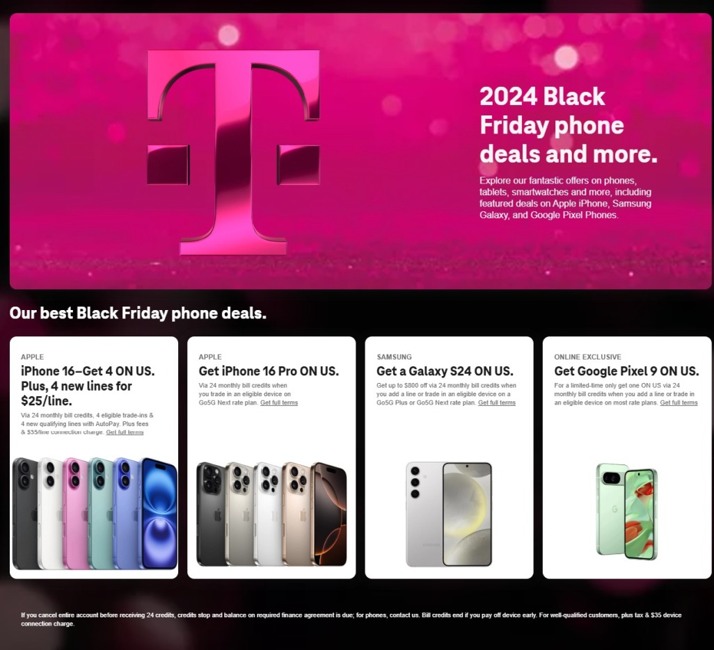 T-Mobile Black Friday 2024 - Page 1