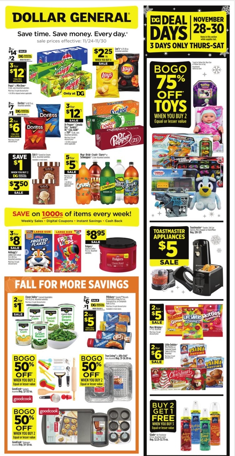 Dollar General Black Friday 2024 - Page 1