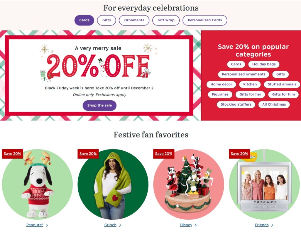 Hallmark Black Friday 2024 - Page 1