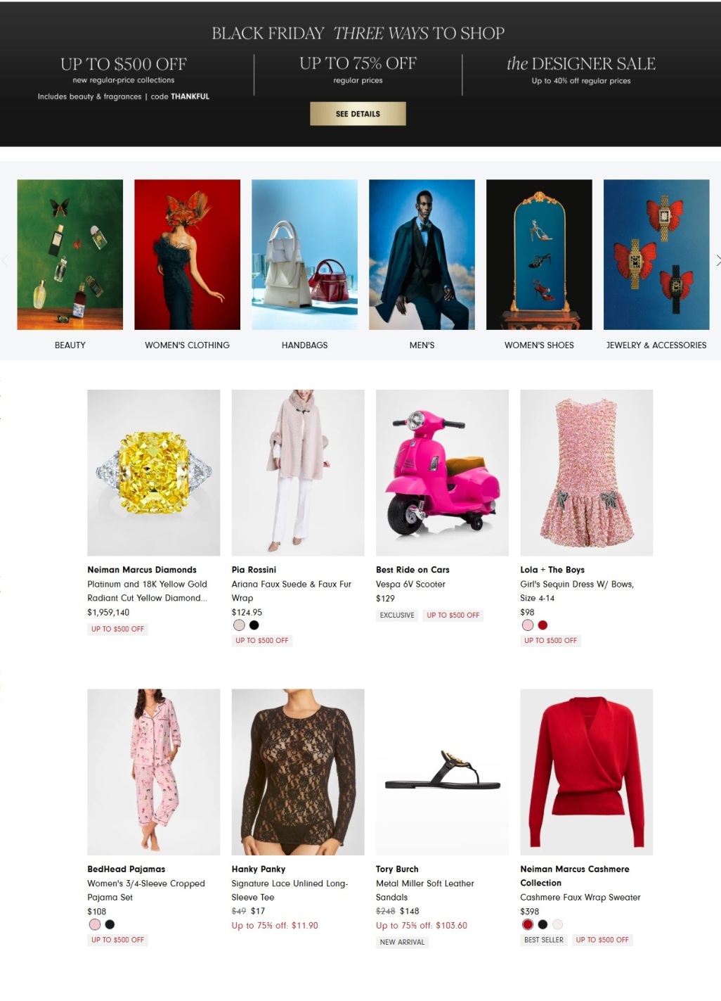 Neiman Marcus Black Friday 2024 - Page 1