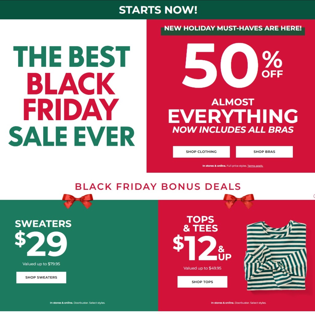 Lane Bryant Black Friday 2024 - Page 1