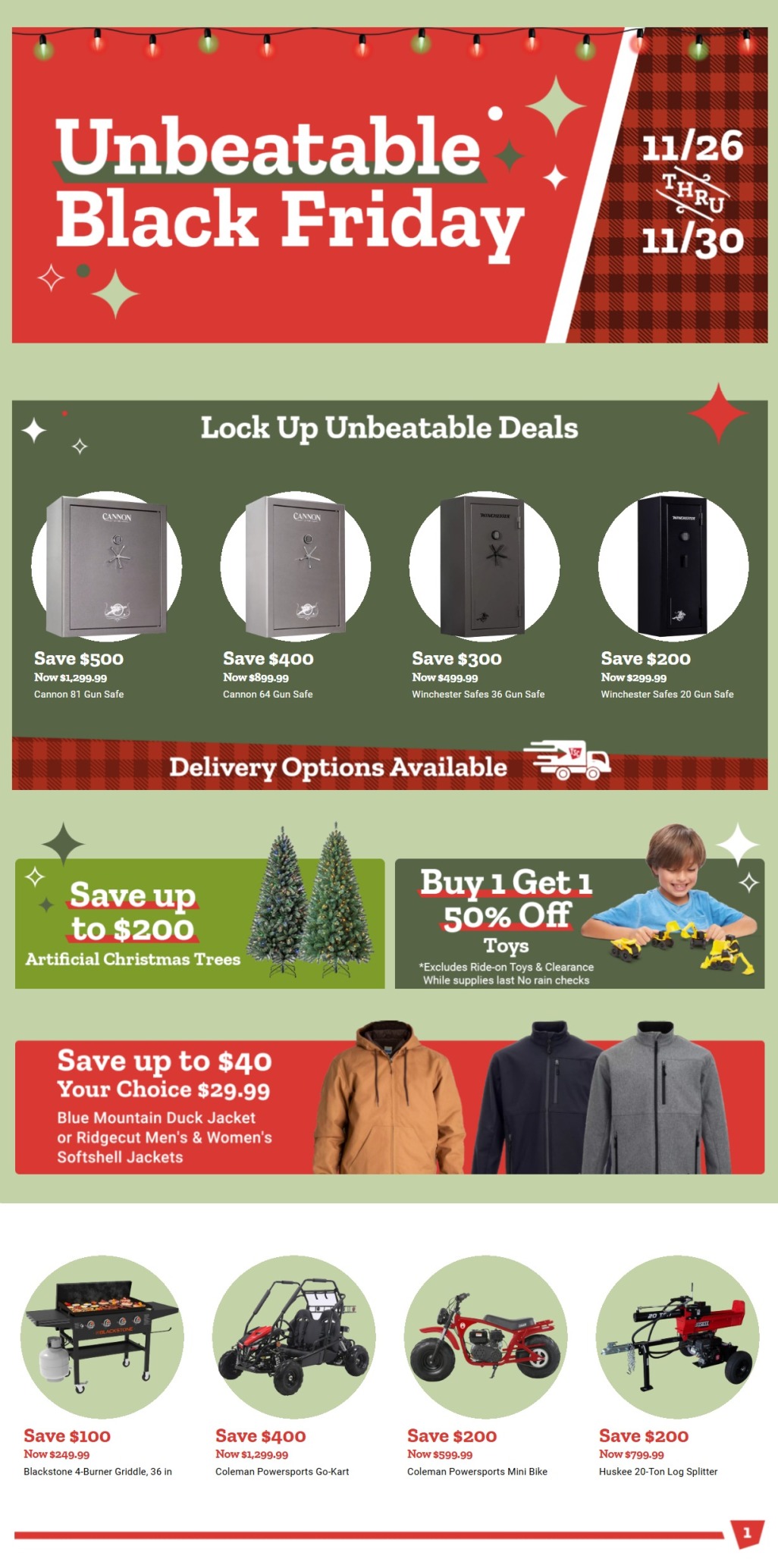 Tractor Supply Black Friday 2024 - Page 1
