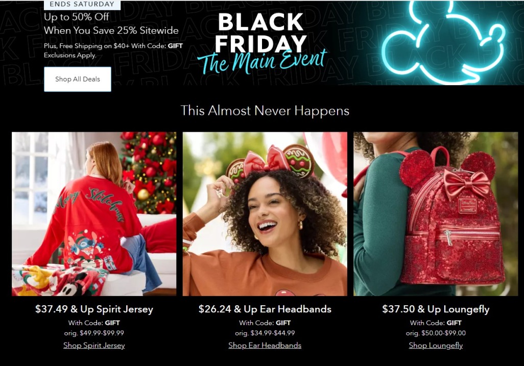 Disney Store Black Friday 2024 - Page 1