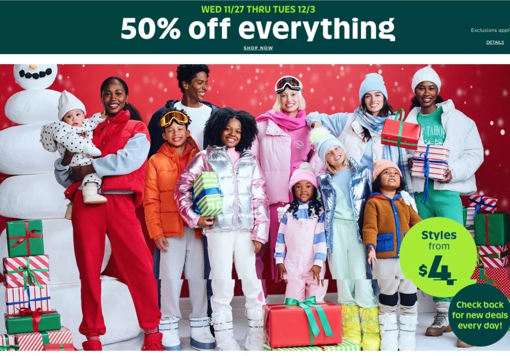 Old Navy Black Friday 2024 - Page 1