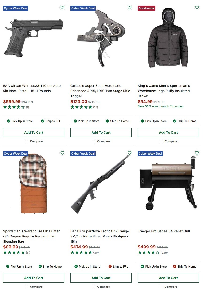 Sportsman's Warehouse Cyber Monday 2024 - Page 2