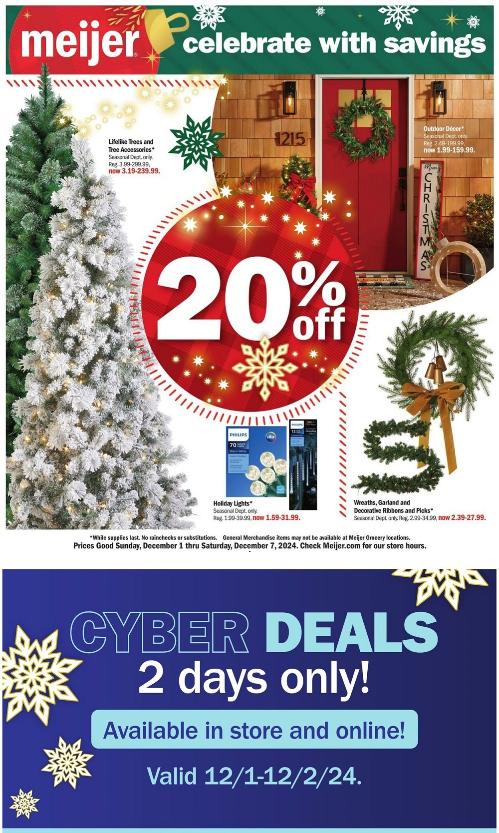 Meijer Cyber Monday 2024 - Page 1