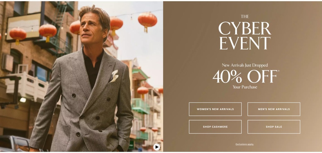 Banana Republic Cyber Monday 2024 - Page 1