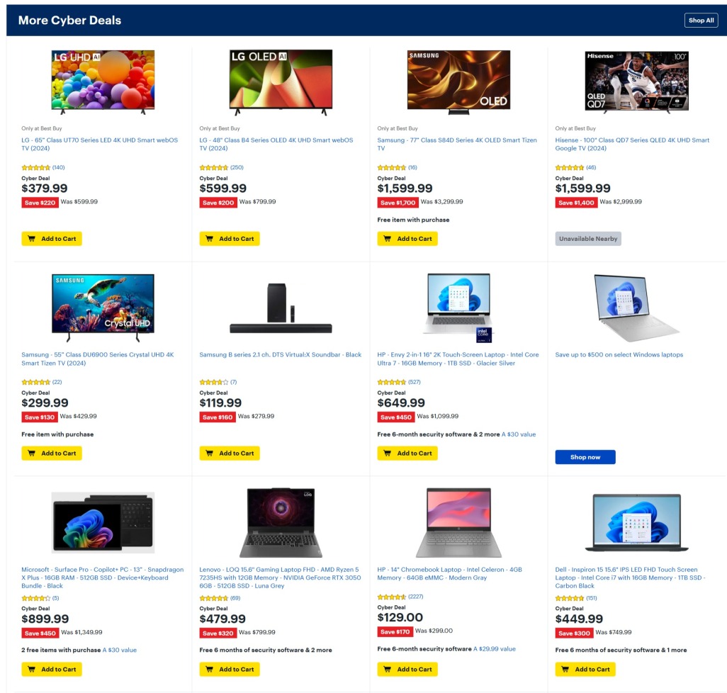 Best Buy Cyber Monday 2024 - Page 3
