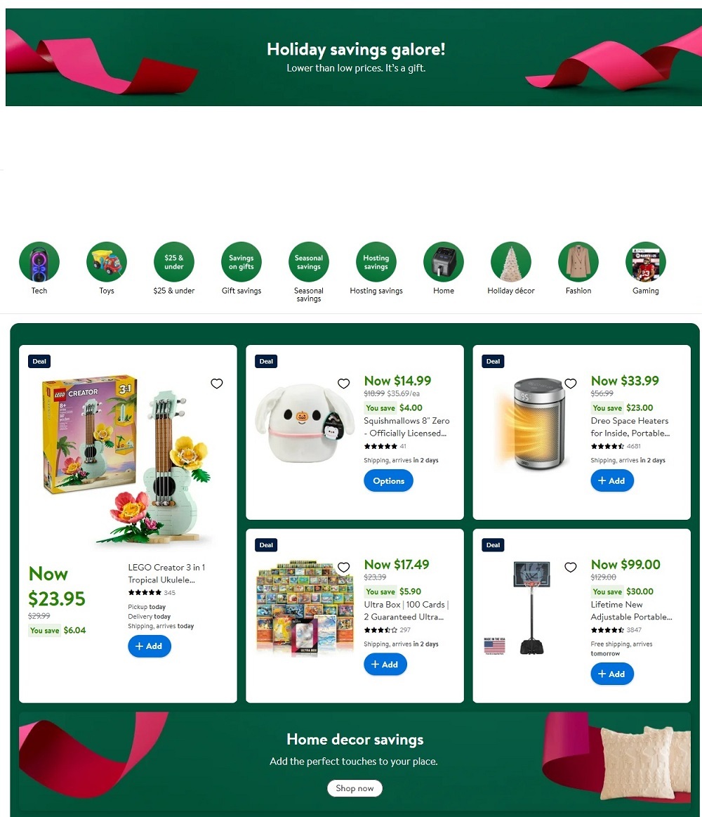 Walmart Christmas 2024 - Page 1