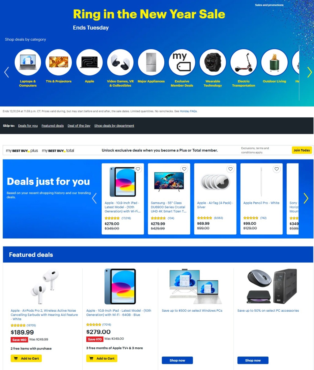 Best Buy After Christmas 2024 - Page 1