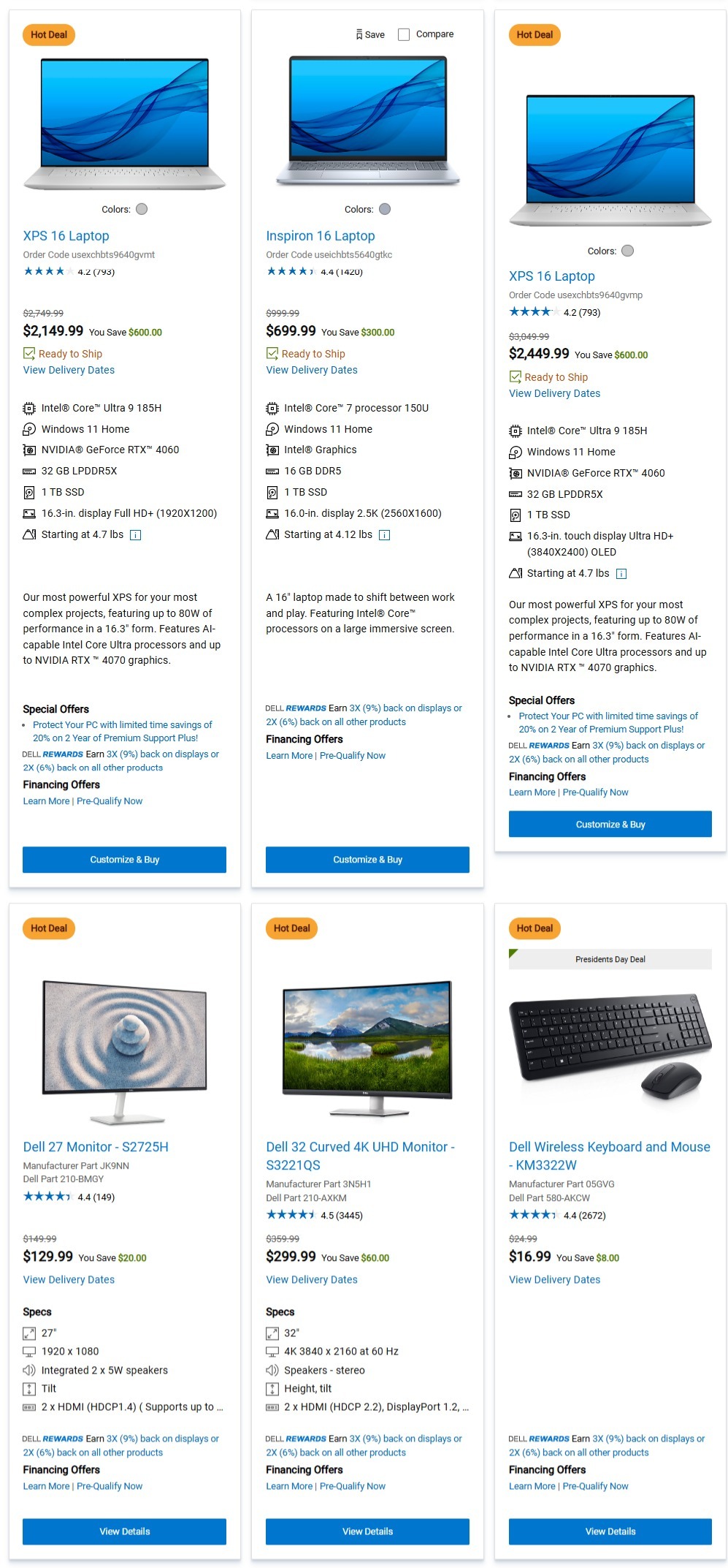 Dell Presidents' Day 2025 - Page 2