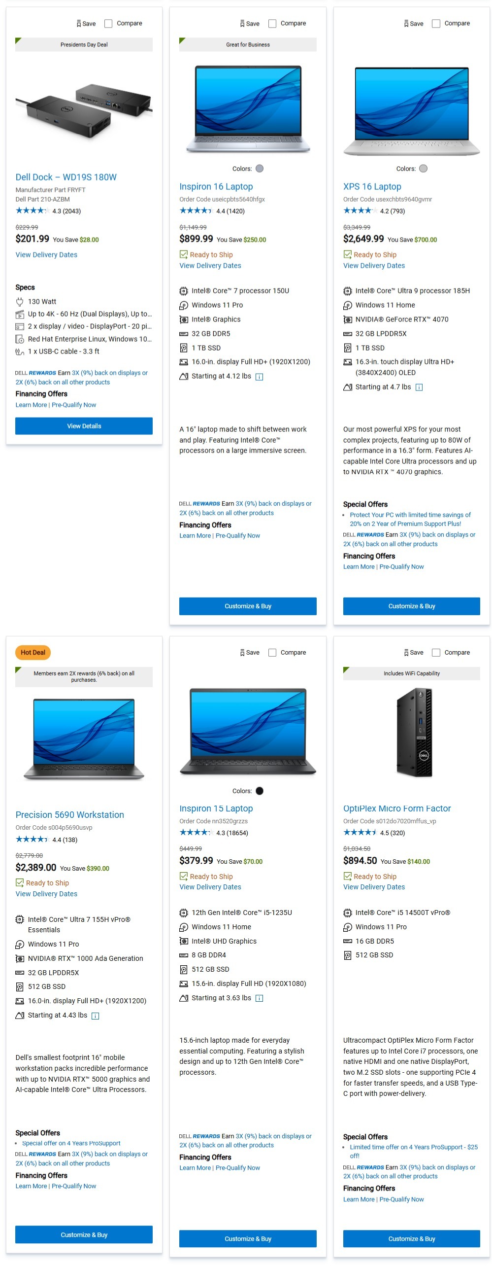 Dell Presidents' Day 2025 - Page 3