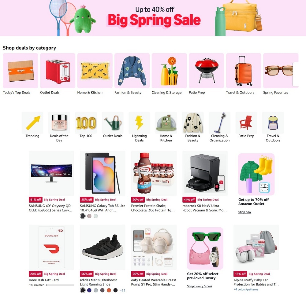 Amazon Big Spring Sale 2025 - Page 1