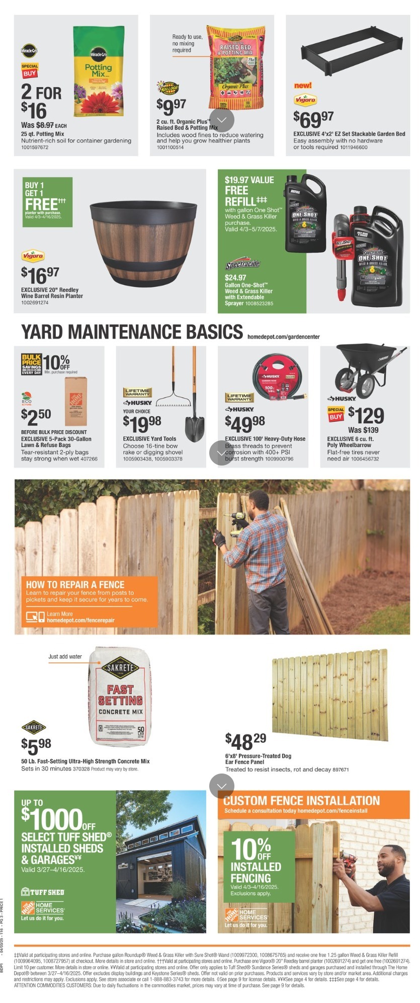 The Home Depot Spring Black Friday 2025 - Page 3