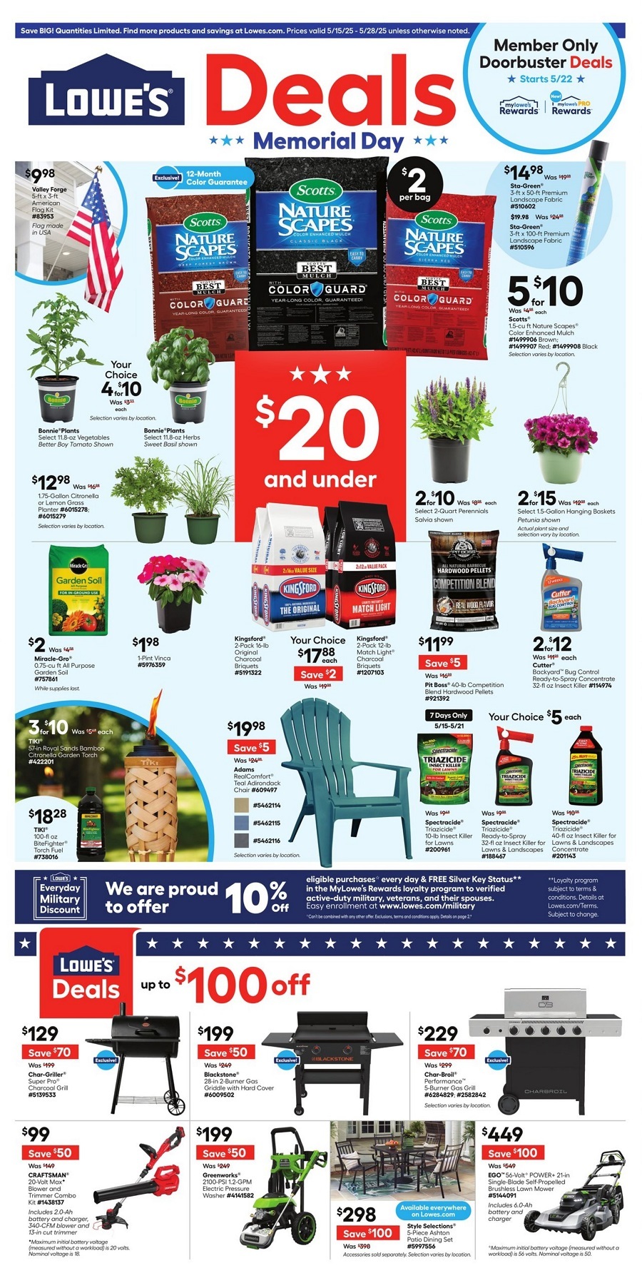 Lowe's Memorial Day 2025 - Page 1