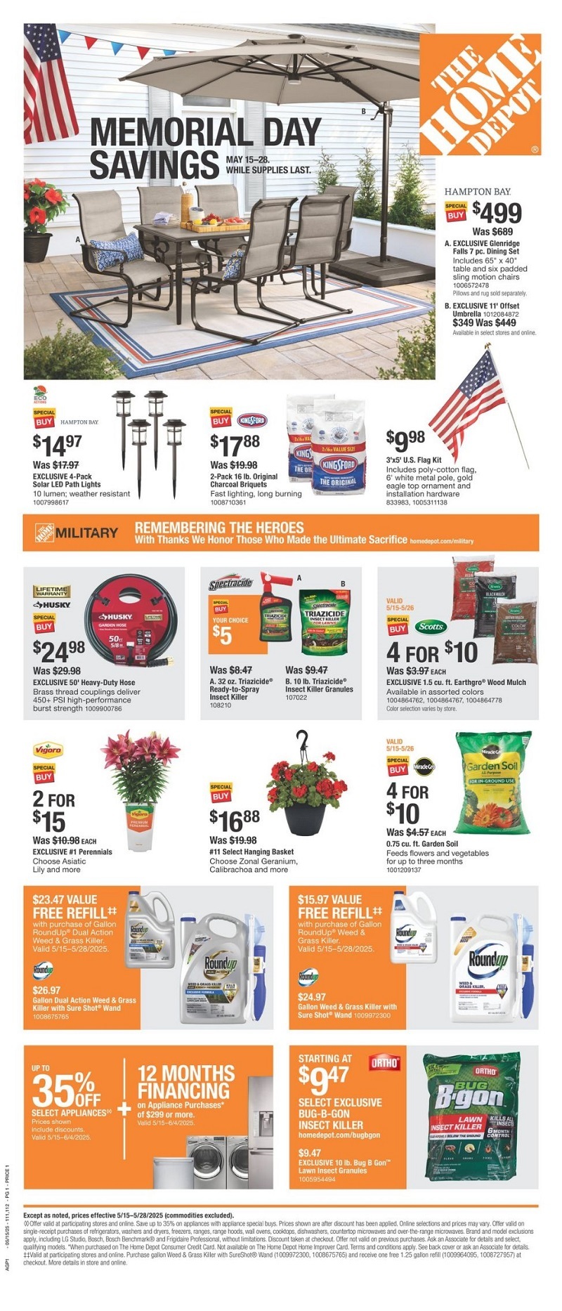 The Home Depot Memorial Day 2025 - Page 1