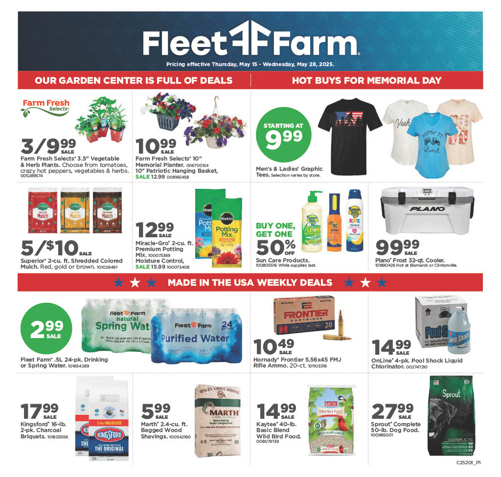 Fleet Farm Memorial Day 2025 - Page 1