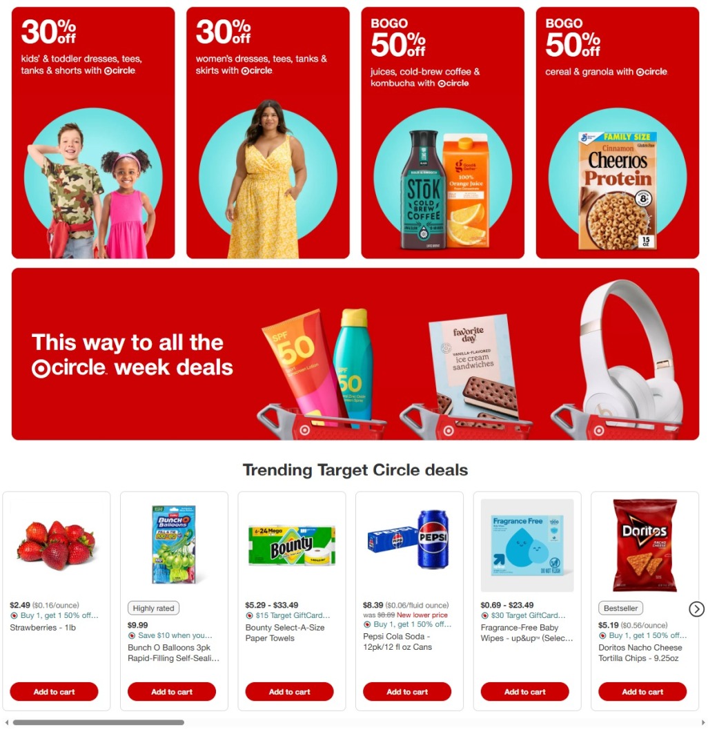 Target Circle Week Sale 2025 - Page 3