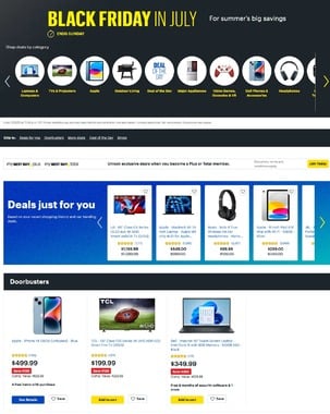 Best Buy Black Friday in July 2025