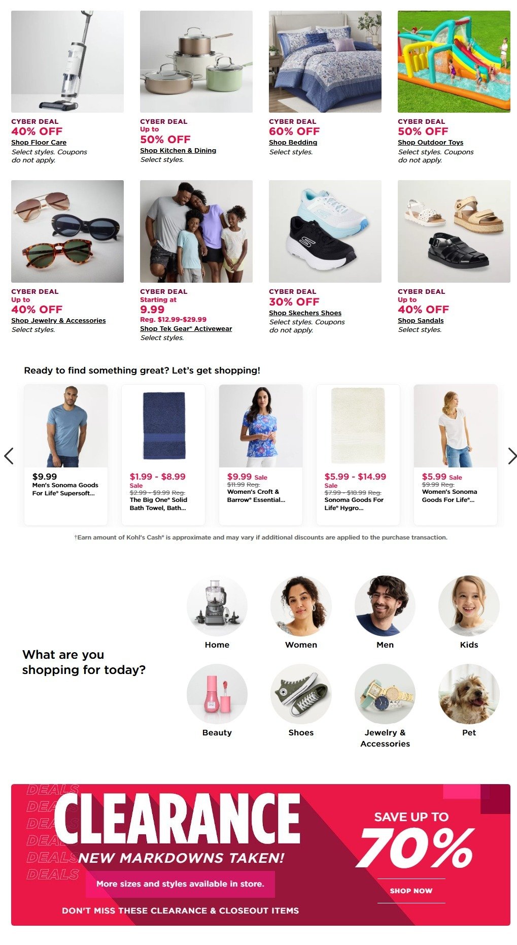 Kohl's Summer Cyber Deals 2025 - Page 2
