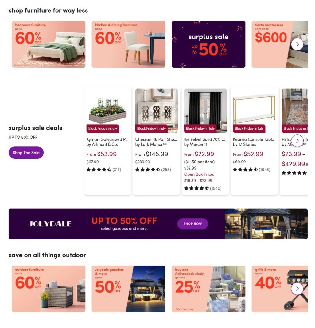 Wayfair Black Friday in July 2025 - Page 2