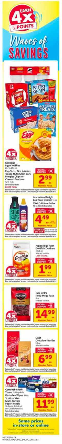 Safeway Weekly Ad Aug 20-26 - Page 2