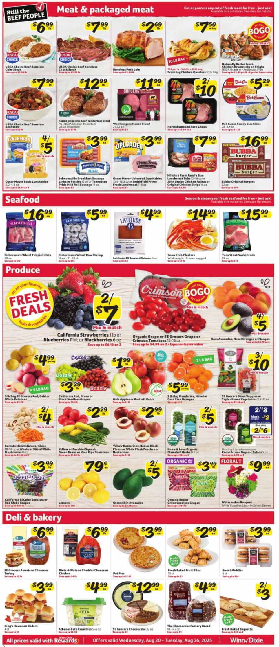 Winn Dixie Weekly Ad Aug 20-26 - Page 2