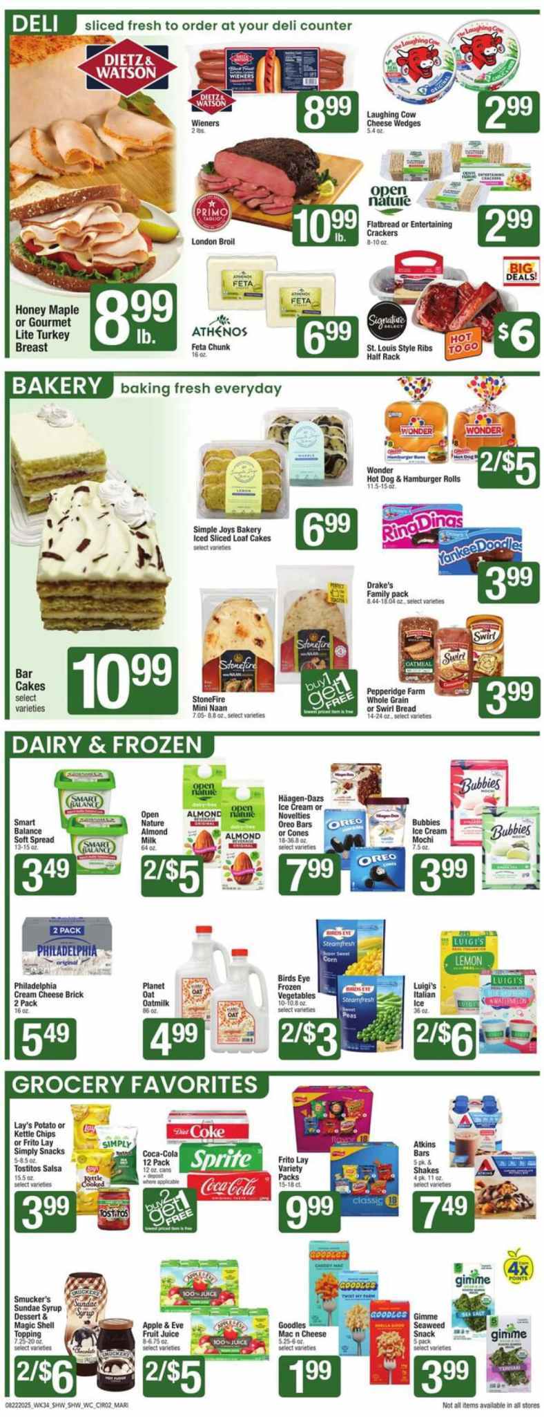 Shaws Supermarket Weekly Ad Aug 22-28 - Page 2
