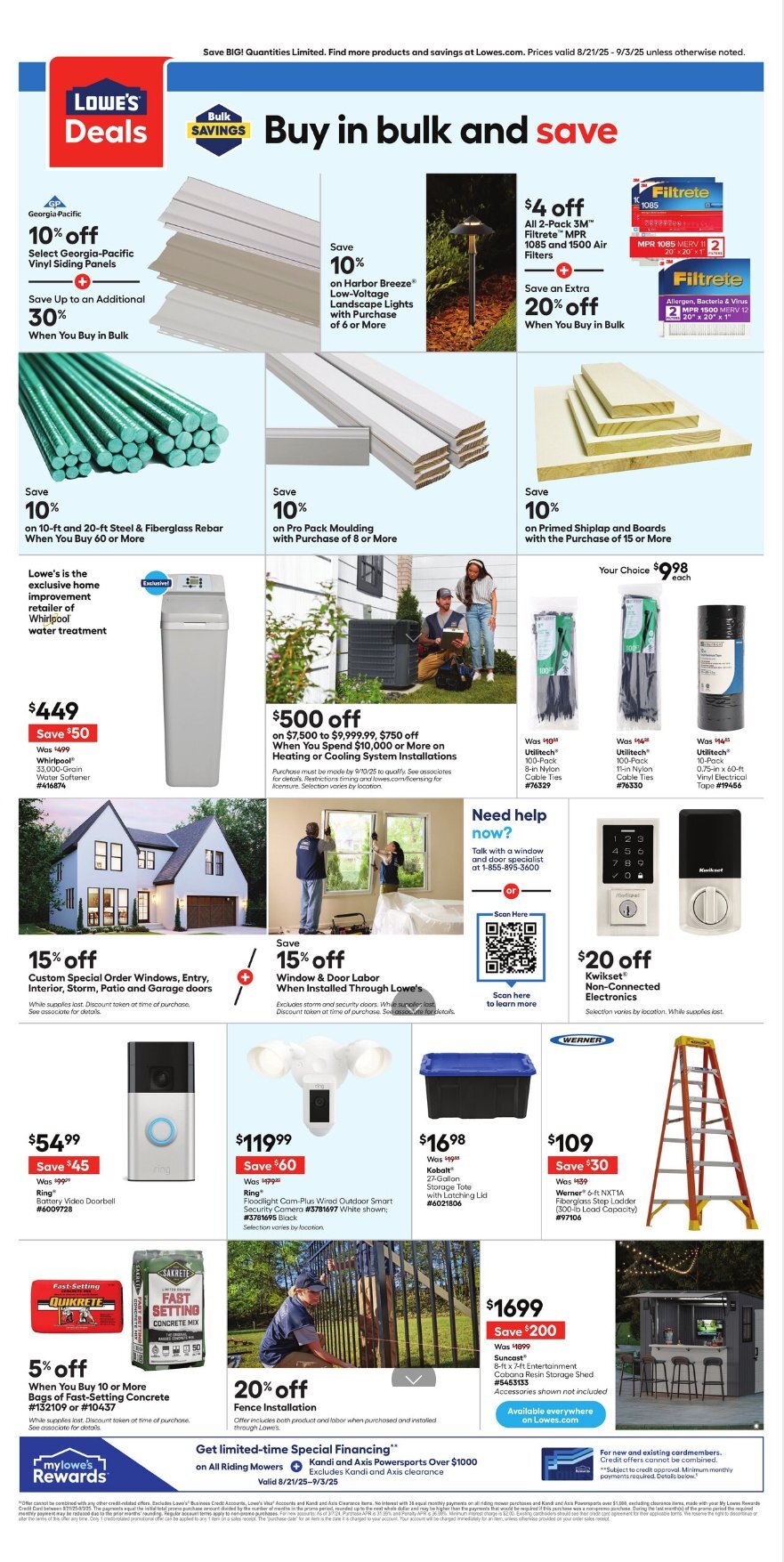 Lowe's Labor Day 2025 - Page 4