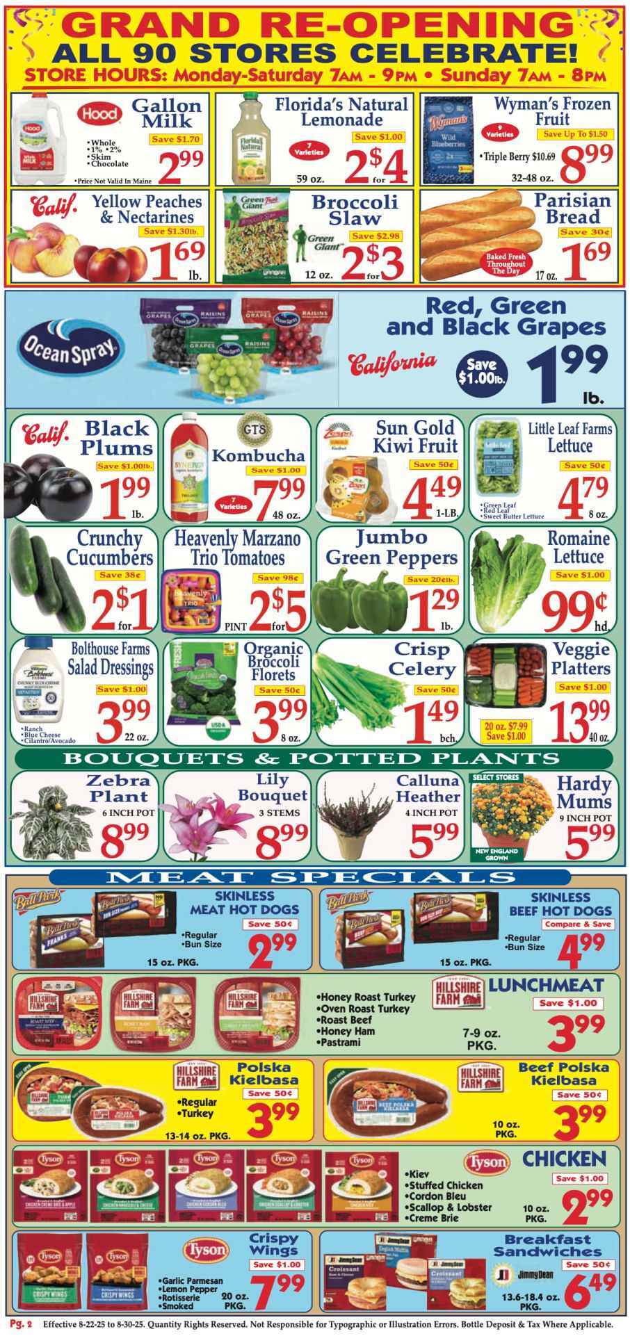 Market Basket Weekly Ad Aug 24-30 - Page 2