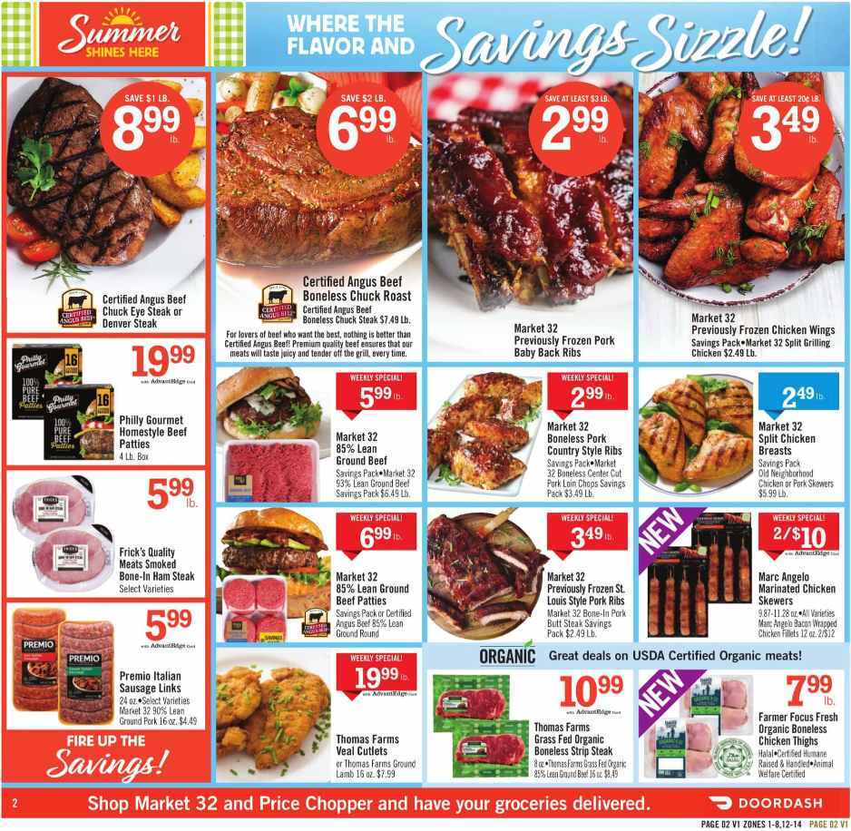 Price Chopper Weekly Ad Aug 24-30 - Page 2
