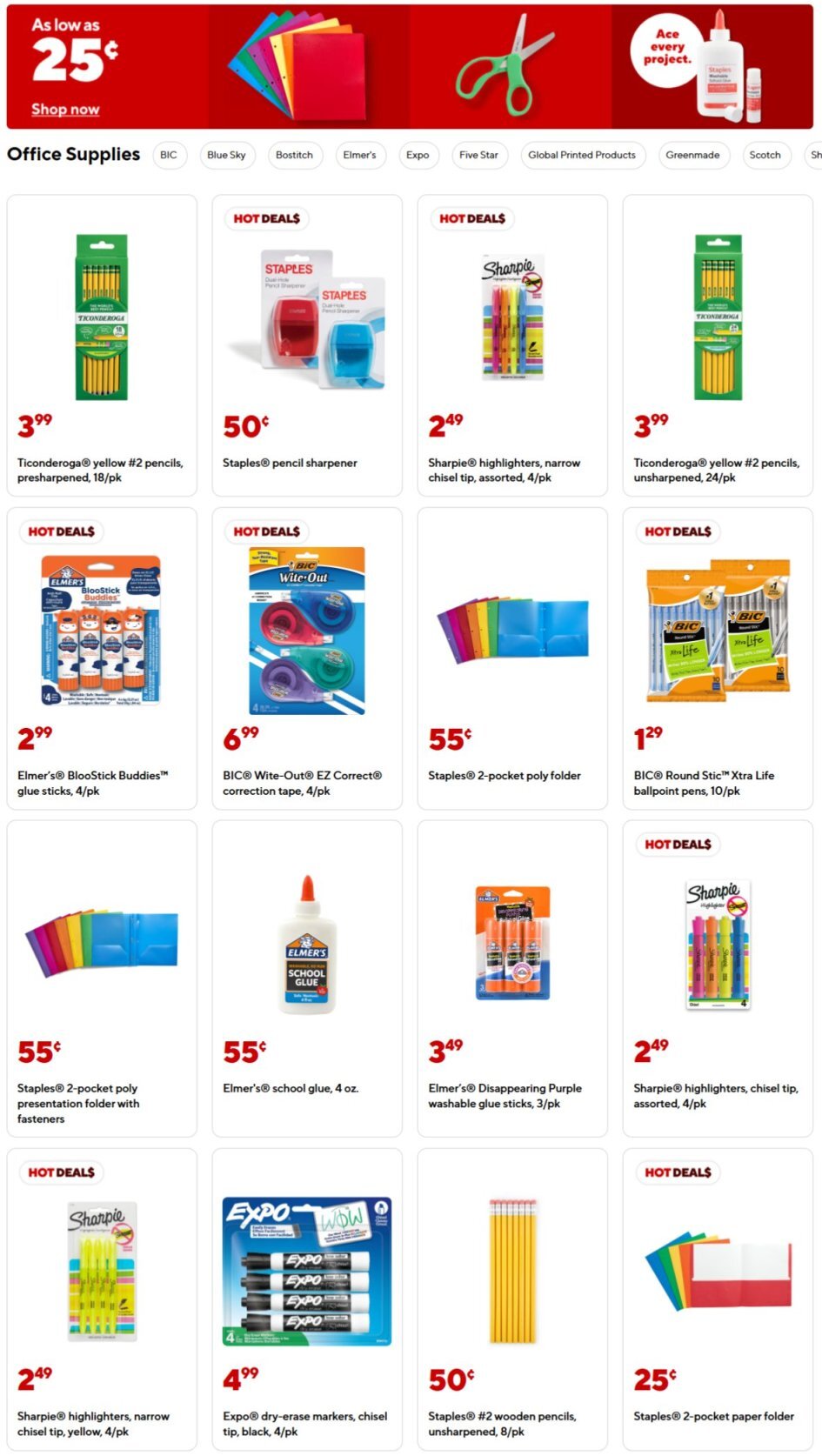 Staples Weekly Ad Aug 24-30 - Page 2