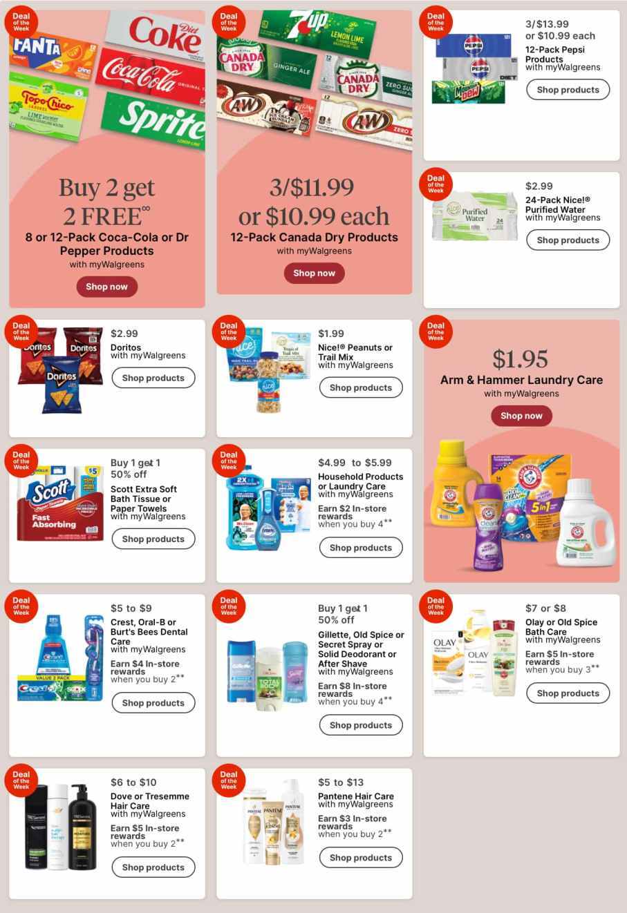Walgreens Weekly Ad Aug 24-30 - Page 1