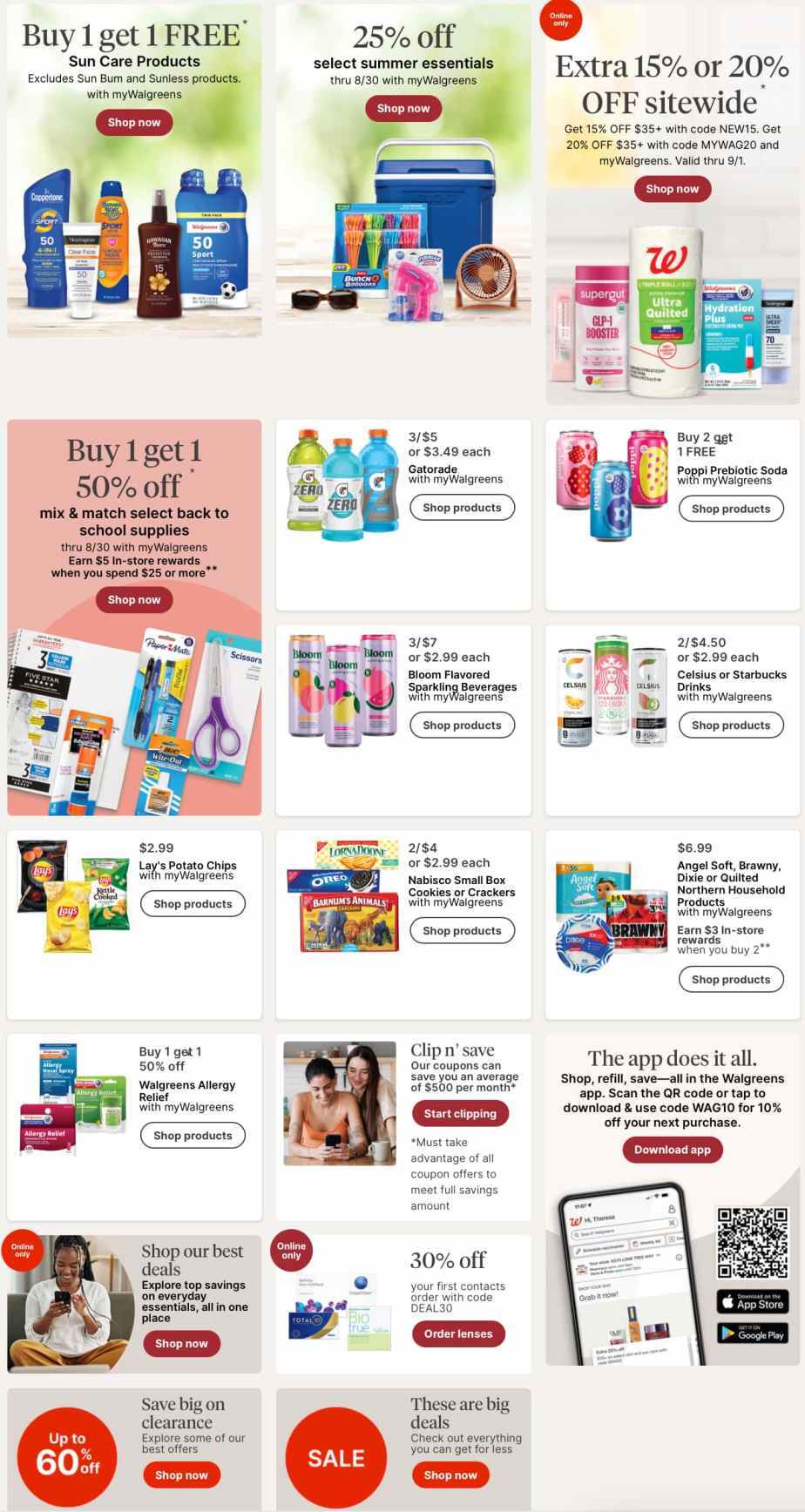 Walgreens Weekly Ad Aug 24-30 - Page 2