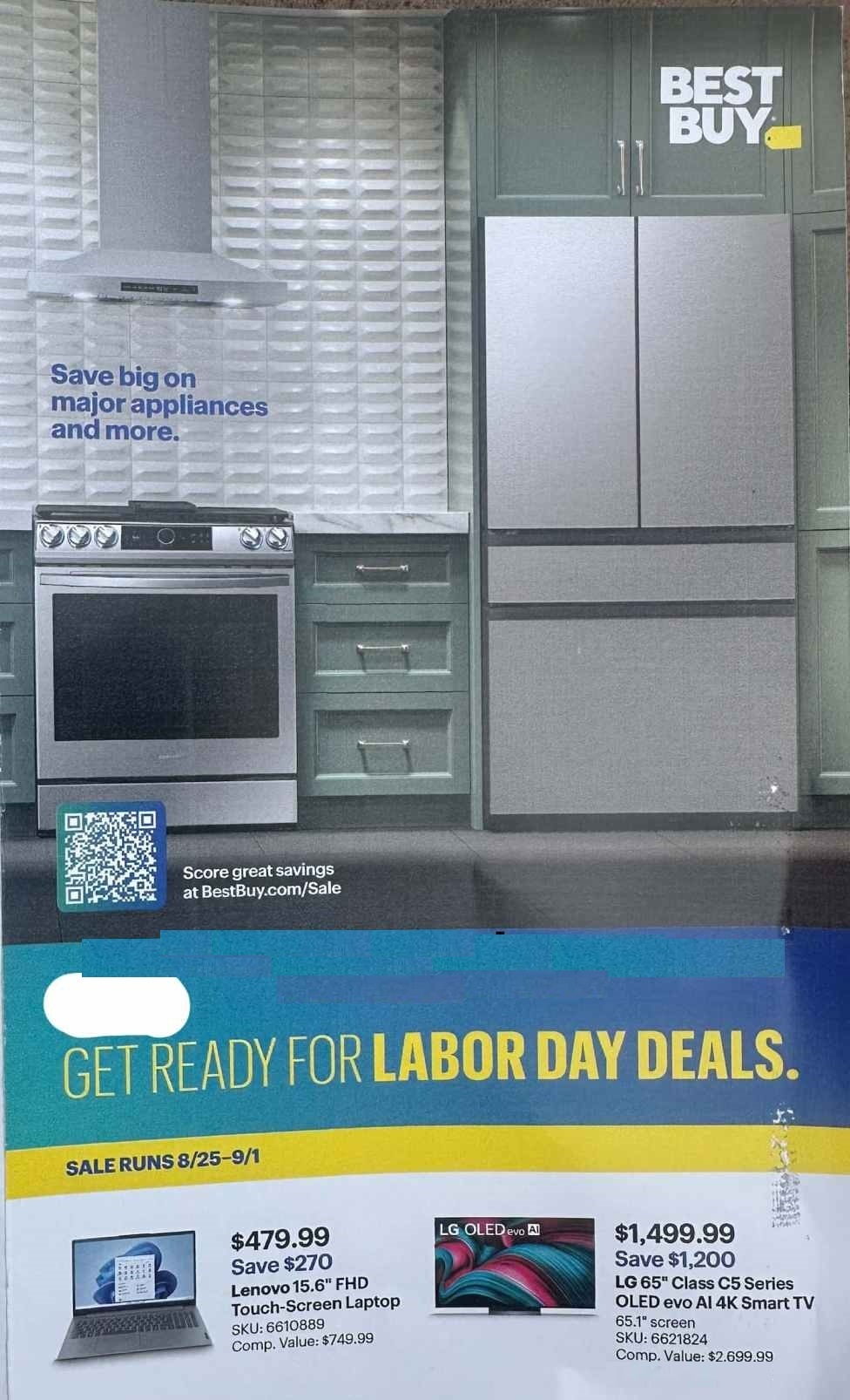 Best Buy Weekly Ad Aug 25-Sep 01 - Page 1