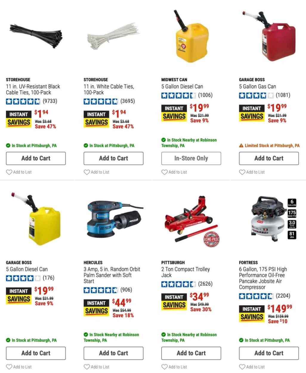 Harbor Freight Tools Weekly Ad Aug 28-Sep 10 - Page 2