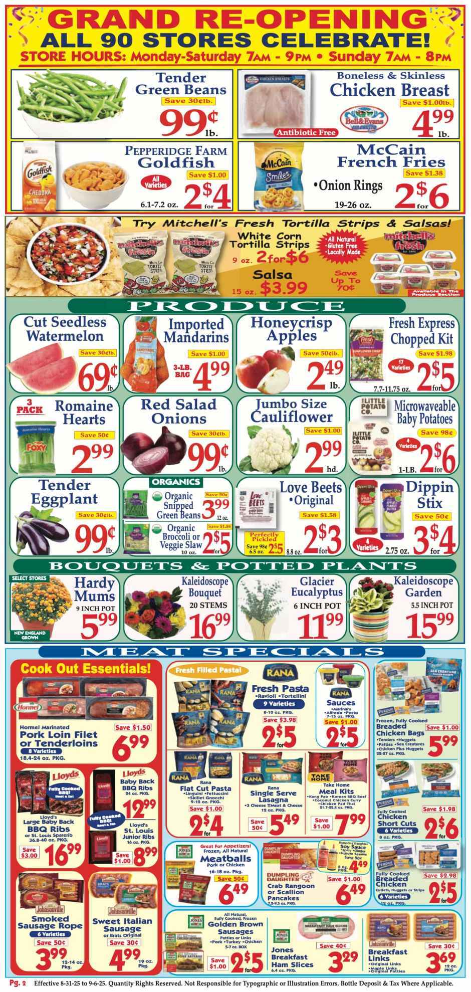 Market Basket Weekly Ad Aug 31-Sep 06 - Page 2