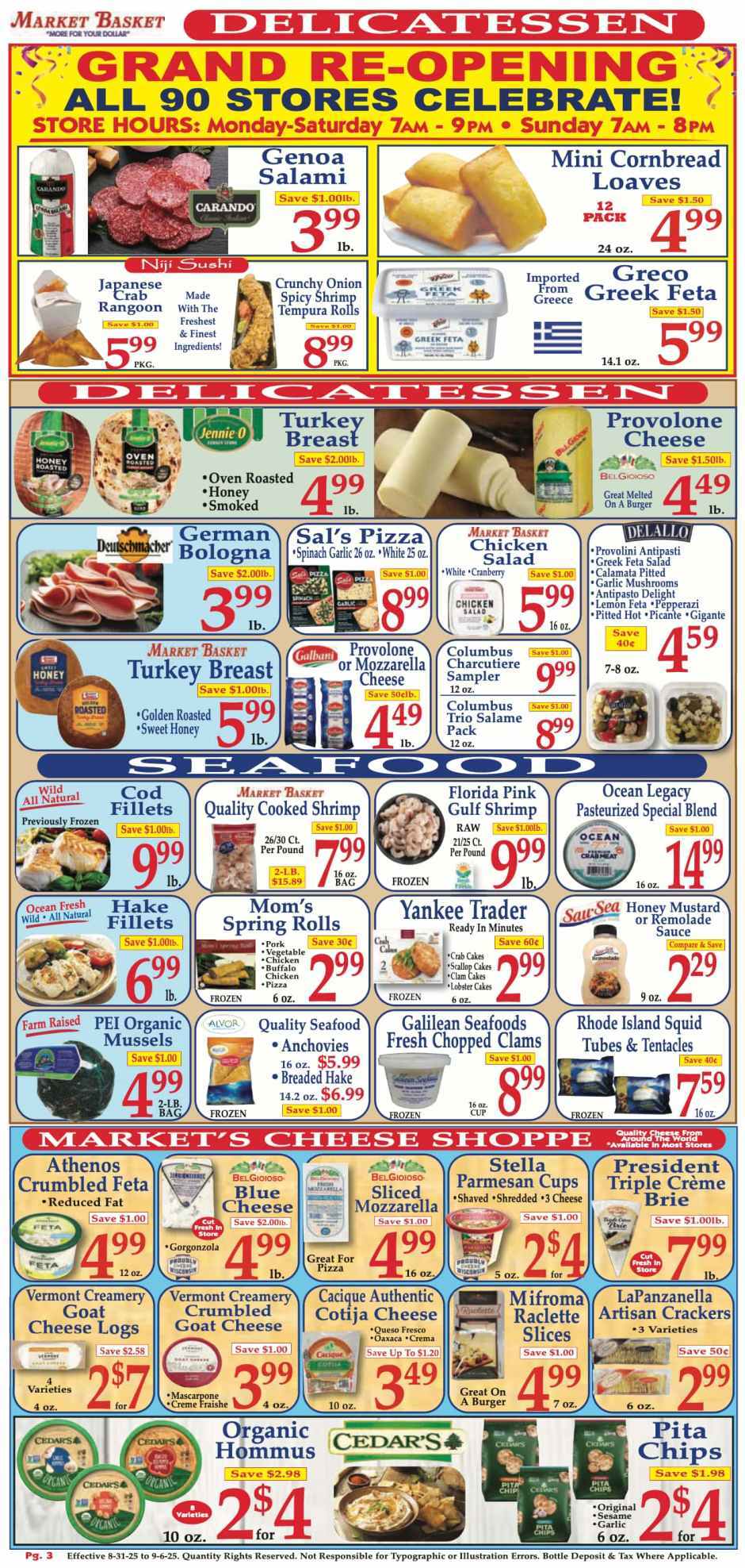 Market Basket Weekly Ad Aug 31-Sep 06 - Page 3